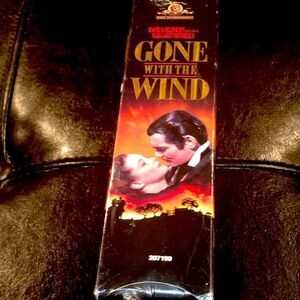 Gone With the Wind Factory Sealed 2 VHS Cassette Set